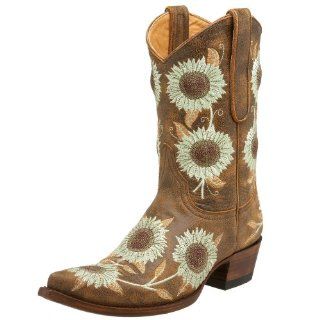  Old Gringo Womens L146 4 Girasoles Cowboy Boot,Rust,7 M US Shoes
