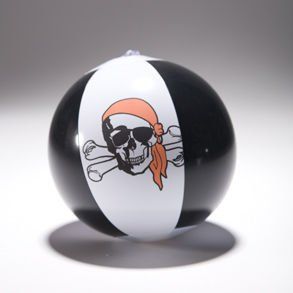 Mini Pirate Beach Ball Toys & Games