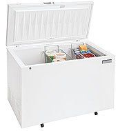 Frigidaire 148 Cu Ft Chest Freezer   White Appliances