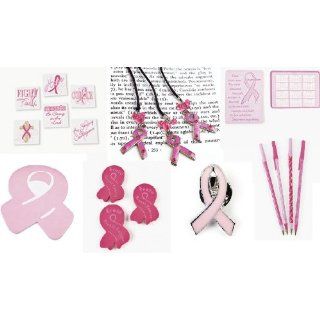 144 PINK RIBBON Breast Cancer Awareness FUNDRAISING ITEMS