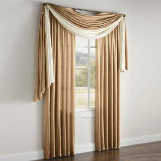 Brylanehome Scarf Valance, 40Wx144L