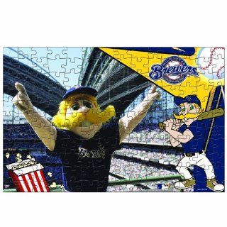 com MLB Milwaukee Brewers  Mascot 150 Piece Puzzle