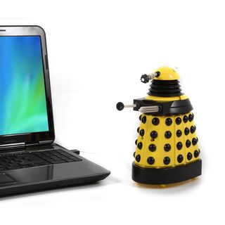 Doctor Who Yellow Dalek Desk Protector