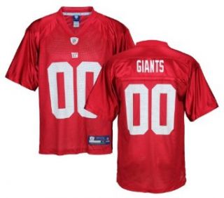 New York Giants NFL Mens Team Replica Jersey, Red