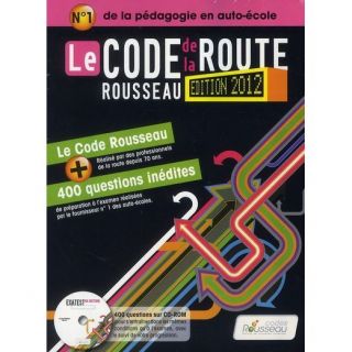 Code rousseau de la route (édition 2012)   Achat / Vente livre