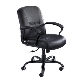 Serenity Big and Tall Leather Mid back Office Chair Today: $361.99