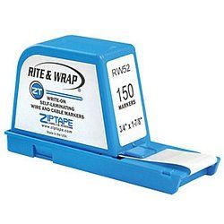 ZipTape Wire Label Dispenser, 150 markers Electronics