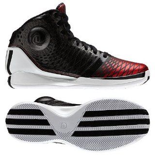 Adidas D Rose 3.5   Black/Light Scarlet (11): Shoes
