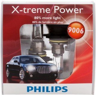 Philips 9006 X treme Power Headlight Bulbs (Low Beam), Pack of 2