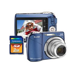 Kodak EasyShare C190 12.3 Megapixel Camera (Blue)  2.7 LCD