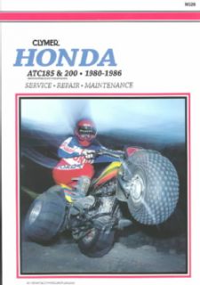 Honda Atc 185 and 200, 1980 1986 (Paperback)