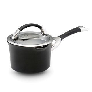 Circulon Symmetry Hard Anodized Nonstick 2 Qt. Covered Straining