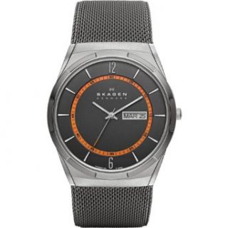 Skagen Aktiv Grey Mesh Mens Titanium Watch Watches