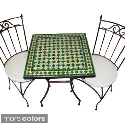 Iron Mosaic Square Table and Chair Set (Morocco) Was $759.99 Today $