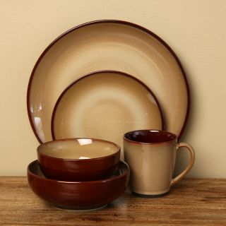 Sango 40 piece Nova Brown Stoneware Dinnerware Set Today: $99.99 4.6