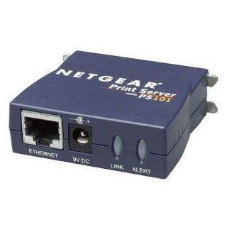 Mini serveur dimpression 10/100 Mbps   1 port parallèle   1 port RJ