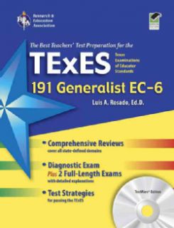 The Best Teachers Test Preparation for the TExES 191 Generalist EC 6