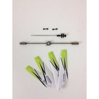 Syma S107G Helicopter Green blade Parts Set New 2012 Model for S107