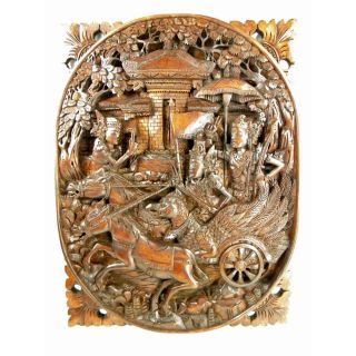 The Chariot Ride Hand Carved Relief Today $195.99