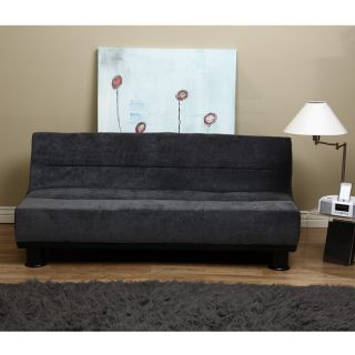 Grey Velvet   Look Sofa Bed