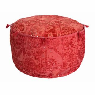 Indian Round Red Pouf Today $106.99 5.0 (2 reviews)