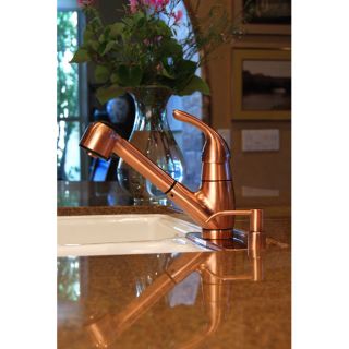 Fontaine Copper Finish Pull out Kitchen Faucet