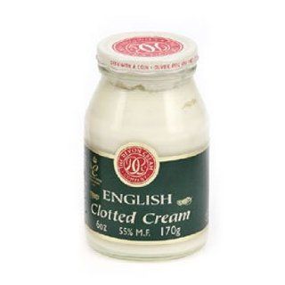 English Clotted Cream   6 oz/170 gr by the Devon Cream Company of