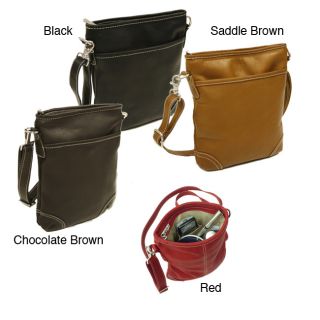 Piel Leather Womens Medium Vertical Handbag Today: $59.99
