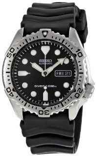 Seiko Mens SKX171 Black Dial Diver Watch Watches