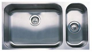 Dual Bowl Undermount Kitchen Sink