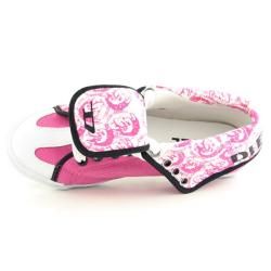 DIESEL Womens BN 210 Pink Sneakers Shoes