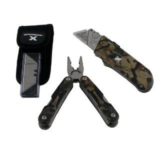 Olympia Tools 33 173 Turboknife X Camo And Multifunction Pliers Set