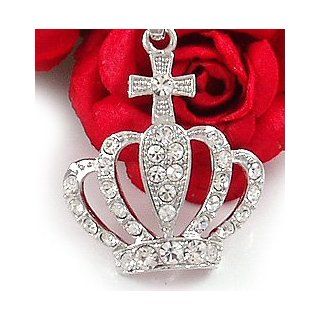 Crown Pendant Necklace N173 
