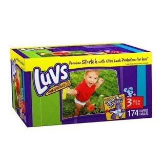 Luvs Diapers, Size 3, Value Pack, 174 Diapers