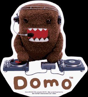 Domo Kun   Disc Jockey   Sticker / Decal :  : Automotive