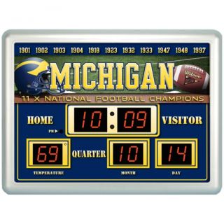 Michigan Wolverines Scoreboard Clock