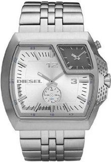 Diesel Quartz Silver Dial Dual Time Mens Watch DZ1416 Watches 