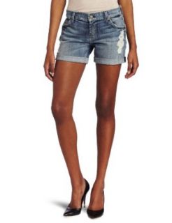 7 For All Mankind Womens Relaxed Mid Roll Up Short