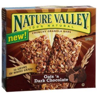 Nature Valley Granola Oats & Dark Chocolate (Pack of 18): 
