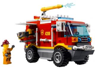 Lego Fire   Le Camion De Pompier Tout Terrain   Achat / Vente JEU