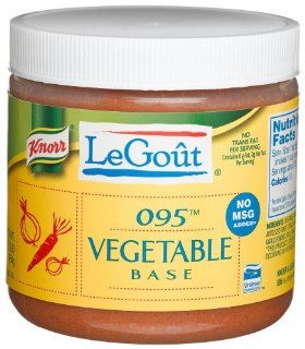 LeGout 095 Vegetable Soup Base, 16 Ounce Plastic Containers (Pack of 4