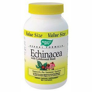 Echinacea and Goldenseal, 450 mg, 180 Capsules
