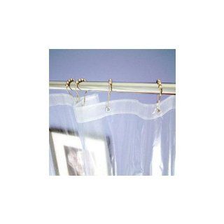 Clawfoot Tub Vinyl Shower Curtain   Clear   180 x 70