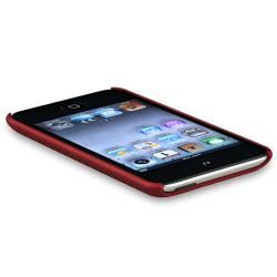 BasAcc Wine Red Hole Rear Case for Apple iPod Touch 4th Generation