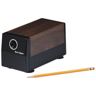 Electric Pencil Sharpener, 4x8x4 1/2, Woodgrain/Black (bulk pack