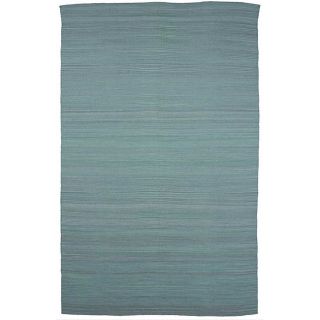 Flat woven Blue Wool Area Rug (4 x 6) Today $112.99