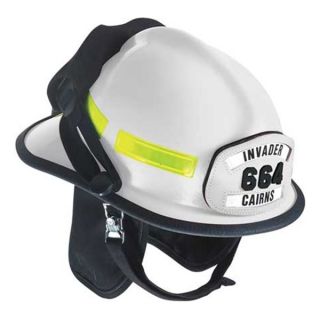 Cairns C MOD E4D2A2200 Fire Helmet, White, Modern