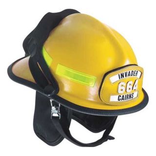 Cairns C MOD E5D2A2200 Fire Helmet, Yellow, Modern