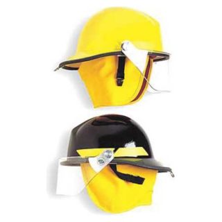 Bullard PXGYLWIZ2 Fire Helmet, Yellow, Modern