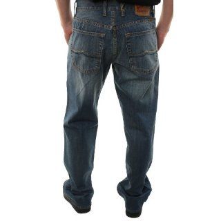 Lucky Brand Mens 181 Relaxed Straight Mid Rise Jeans Blue